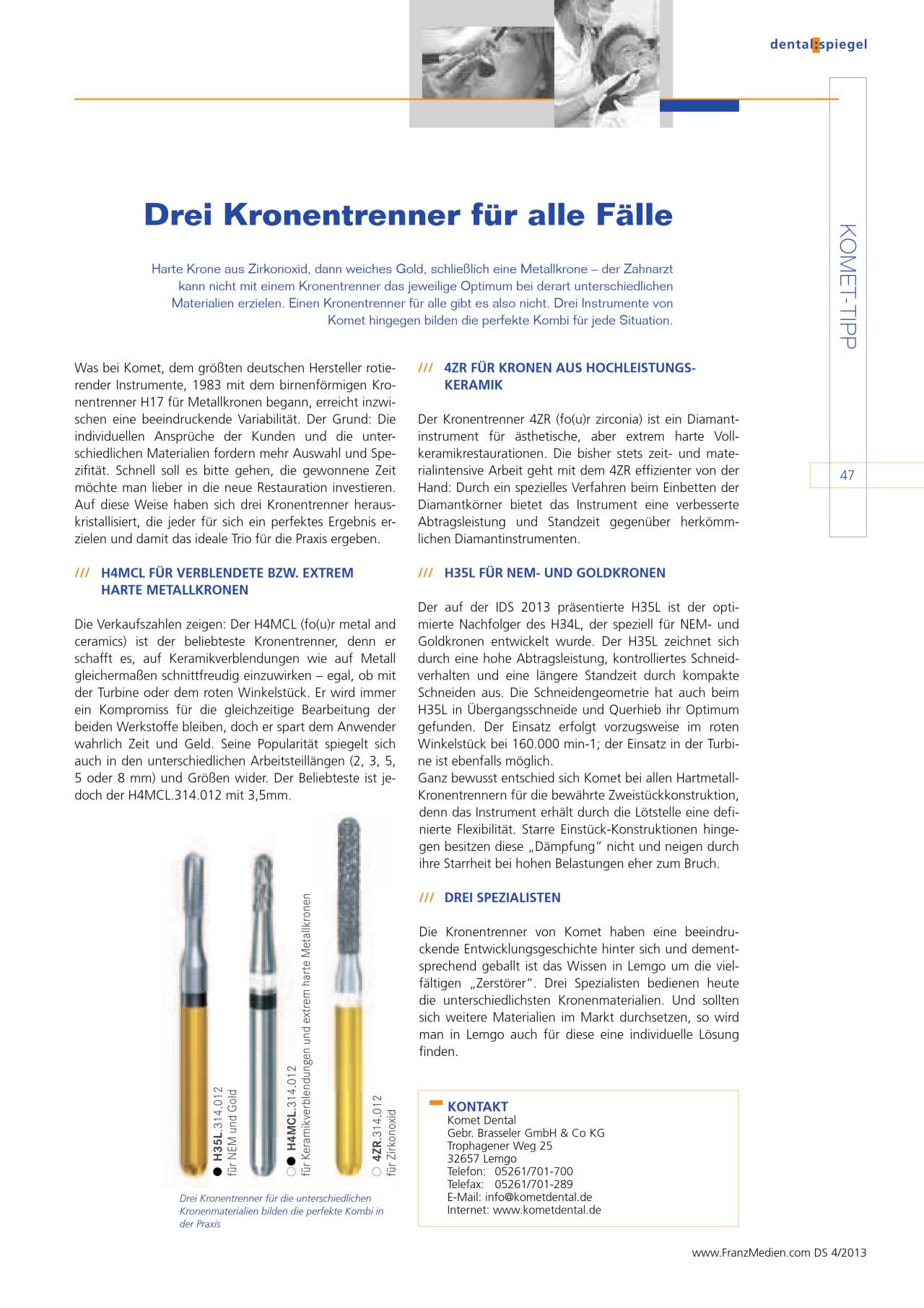 KometTipp 2013_04 › Komet Magazin